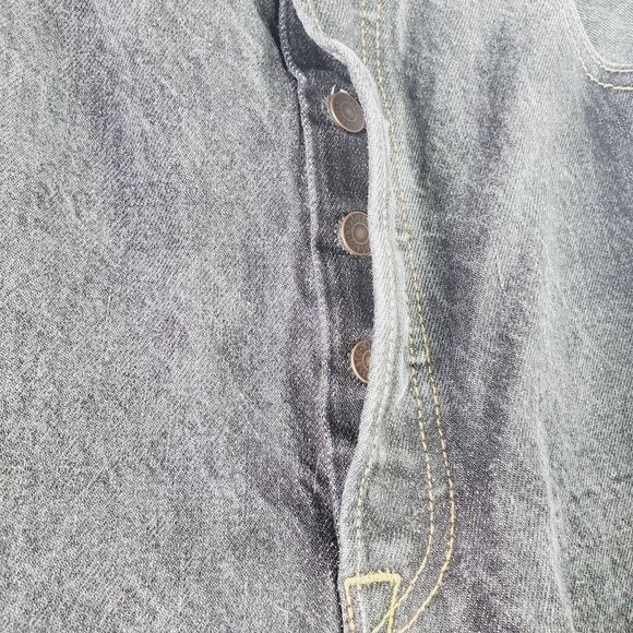 Vintage Levis 501 Button Fly Ultra Soft Jean 38/32 - Picture 6 of 12